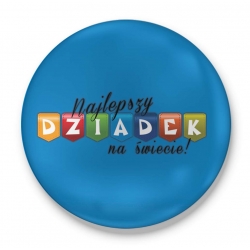 Przypinka Najlepszy Dziadek na świecie