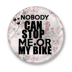 Lusterko Nobody can stop me or my bike
