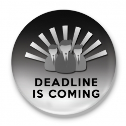 Otwieracz Deadline is coming