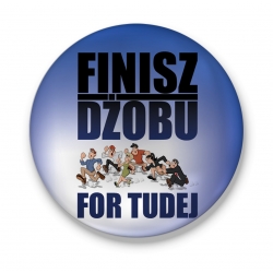 Przypinka Finisz Dżobu