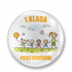 Przypinka 1 Klasa Podstawówki