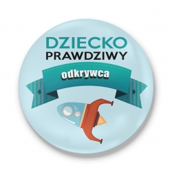 Przypinka Prawdziwy Odkrywca