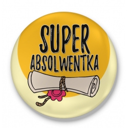 Przypinka Super Absolwentka