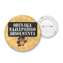 Przypinka Odznaka najlepszego Absolwenta