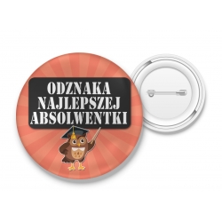 Przypinka Odznaka najlepszej Absolwentki