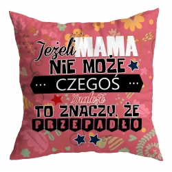 Poduszka Mama znajdzie wszystko