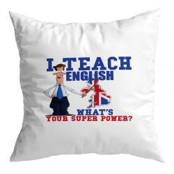 Poduszka Uczę Języka Angielskiego
