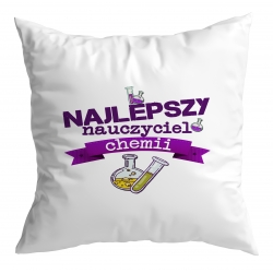 Poduszka Najlepszy Nauczyciel Chemii