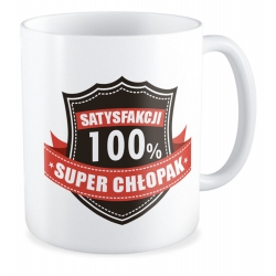 Kubek Super Chłopak - 100% satysfakcji