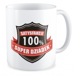 Kubek Super Dziadek - 100% satysfakcji
