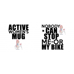 Kubek Nobody can stop Me or My bike