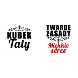 Kubek Twarde zasady, miękkie serce