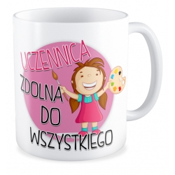 Kubek Uczennica zdolna do wszystkiego