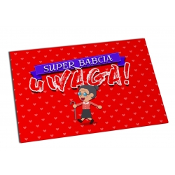 Magnes Uwaga Super Babcia